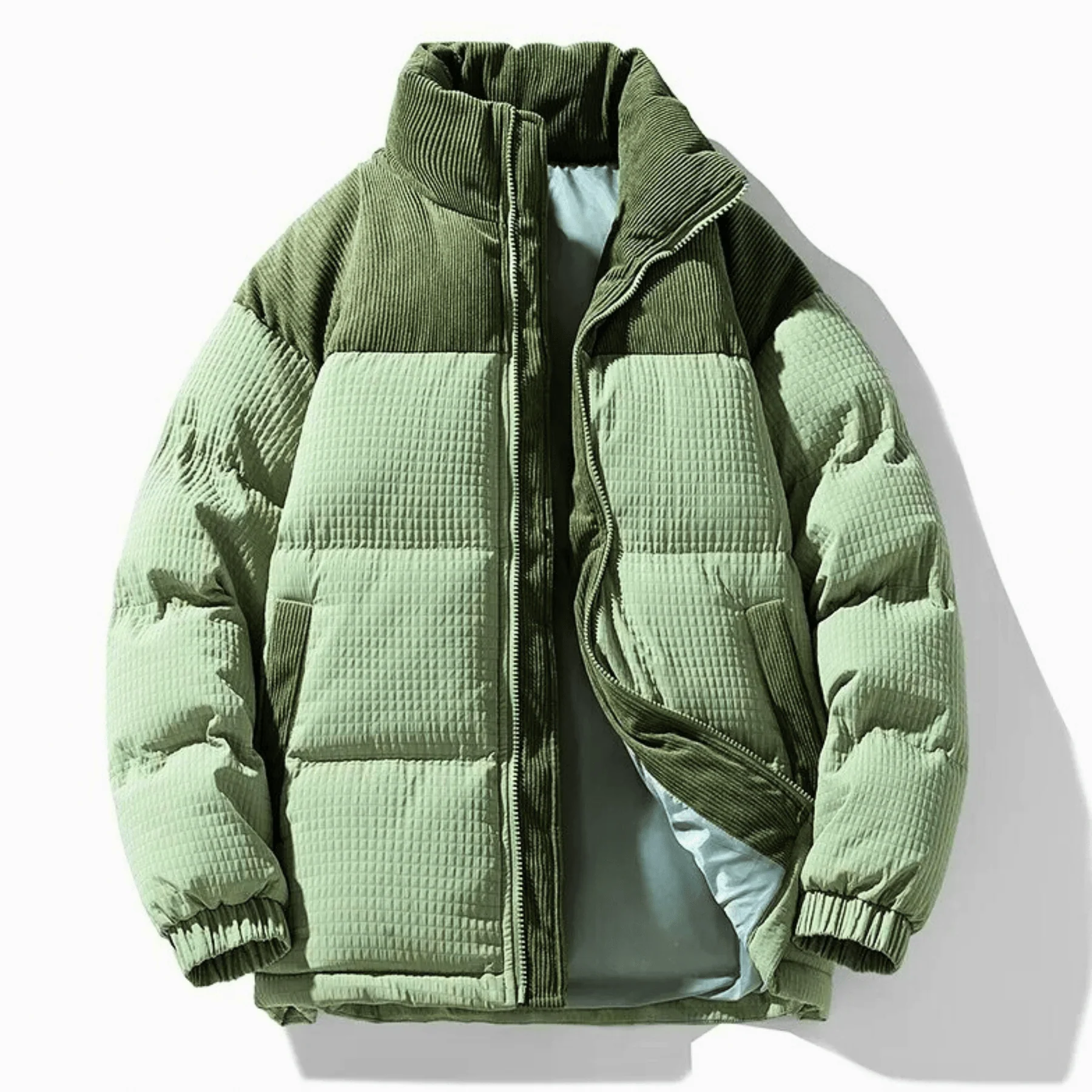 Szymon | Oversize pikowana kurtka zimowa męska - Image 2