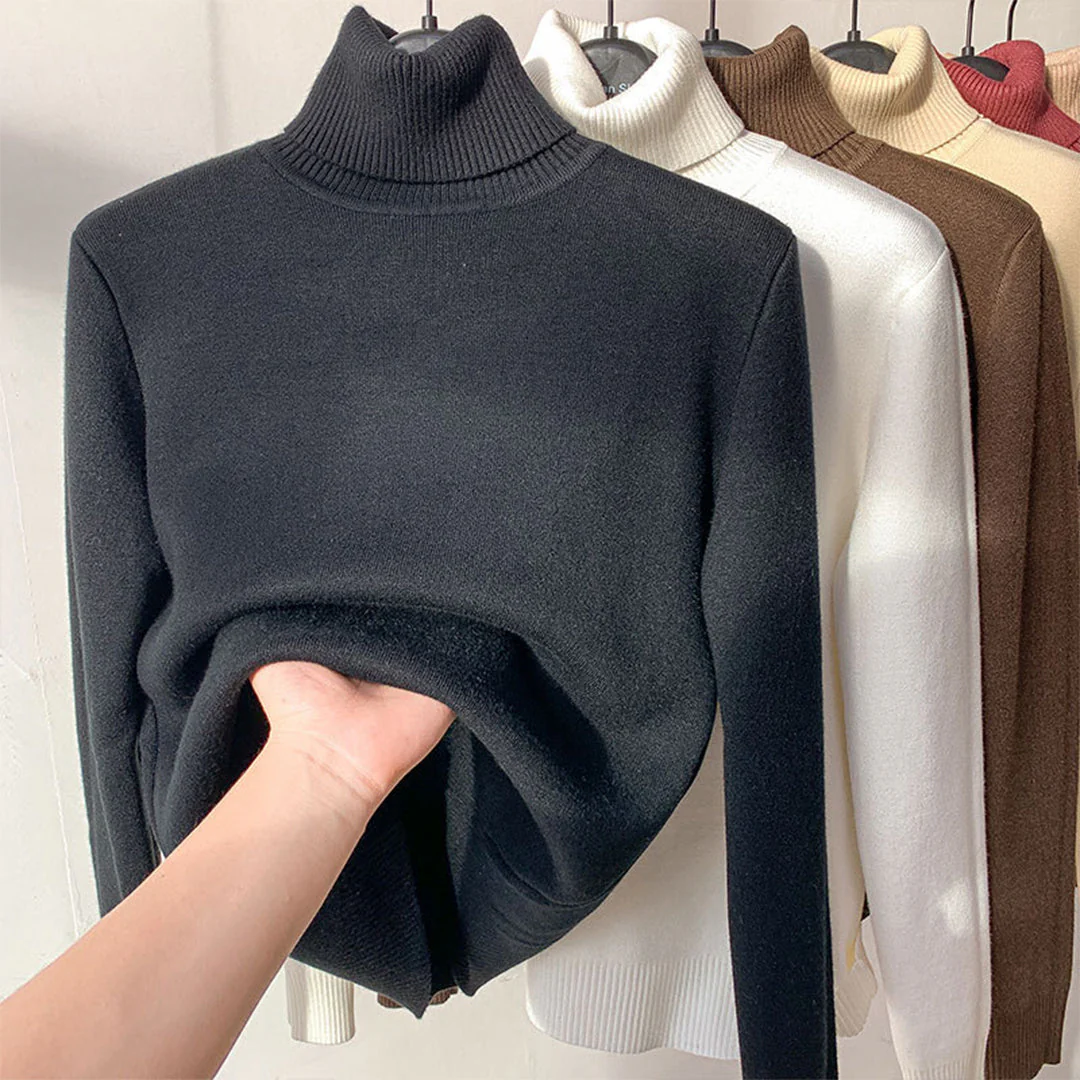 Talulla | Sweter damski zimowy z golfem - Image 2