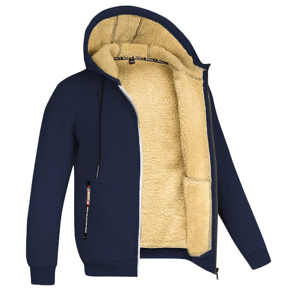 Théo | Bluza męska z kapturem ocieplana - Image 12