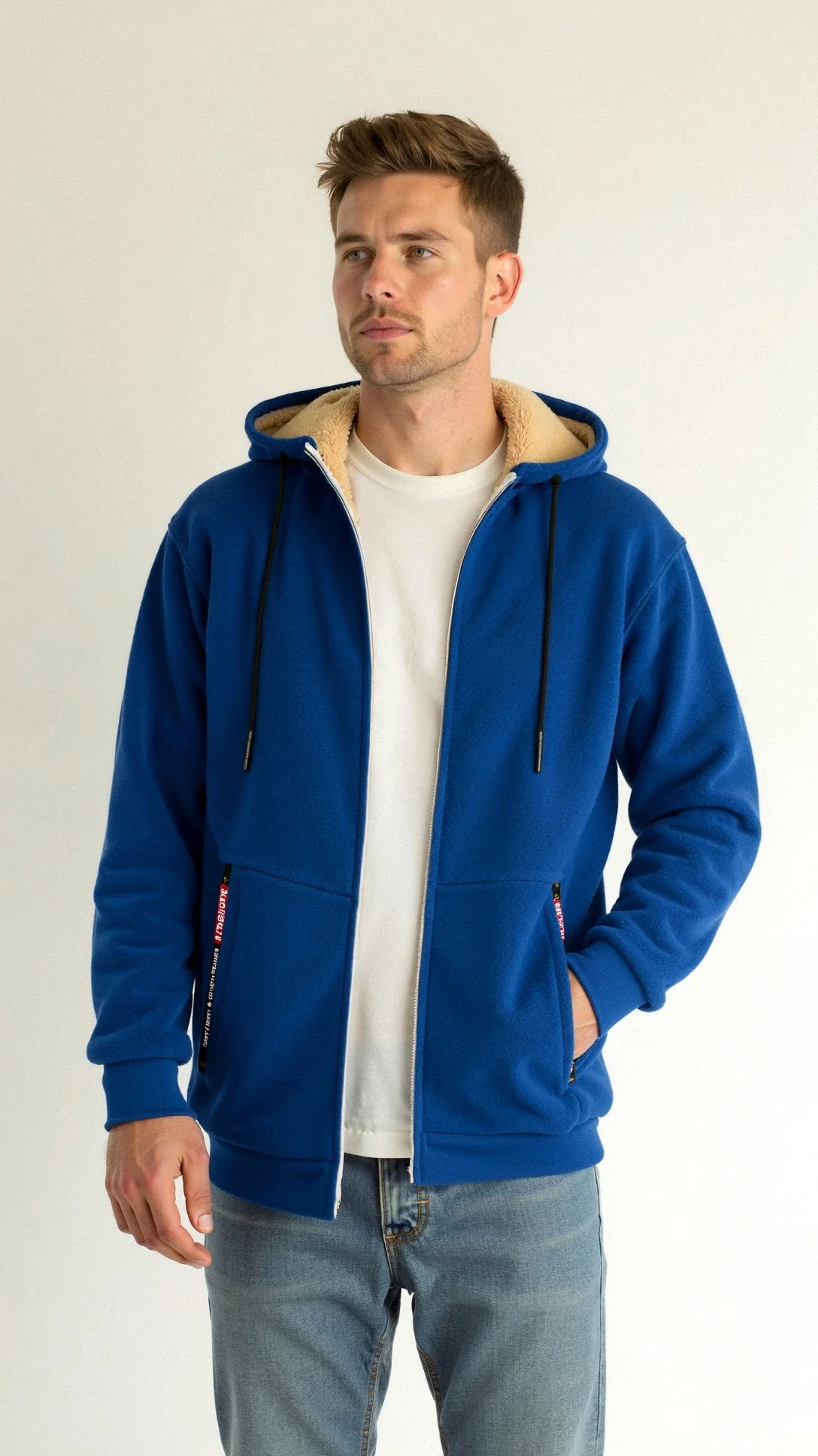 Théo | Bluza męska z kapturem ocieplana - Image 13