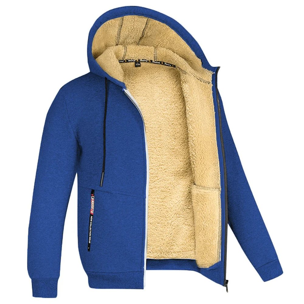 Théo | Bluza męska z kapturem ocieplana - Image 14