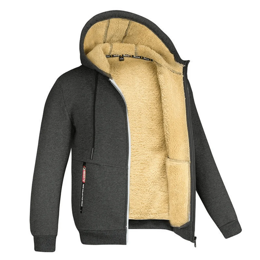 Théo | Bluza męska z kapturem ocieplana - Image 16