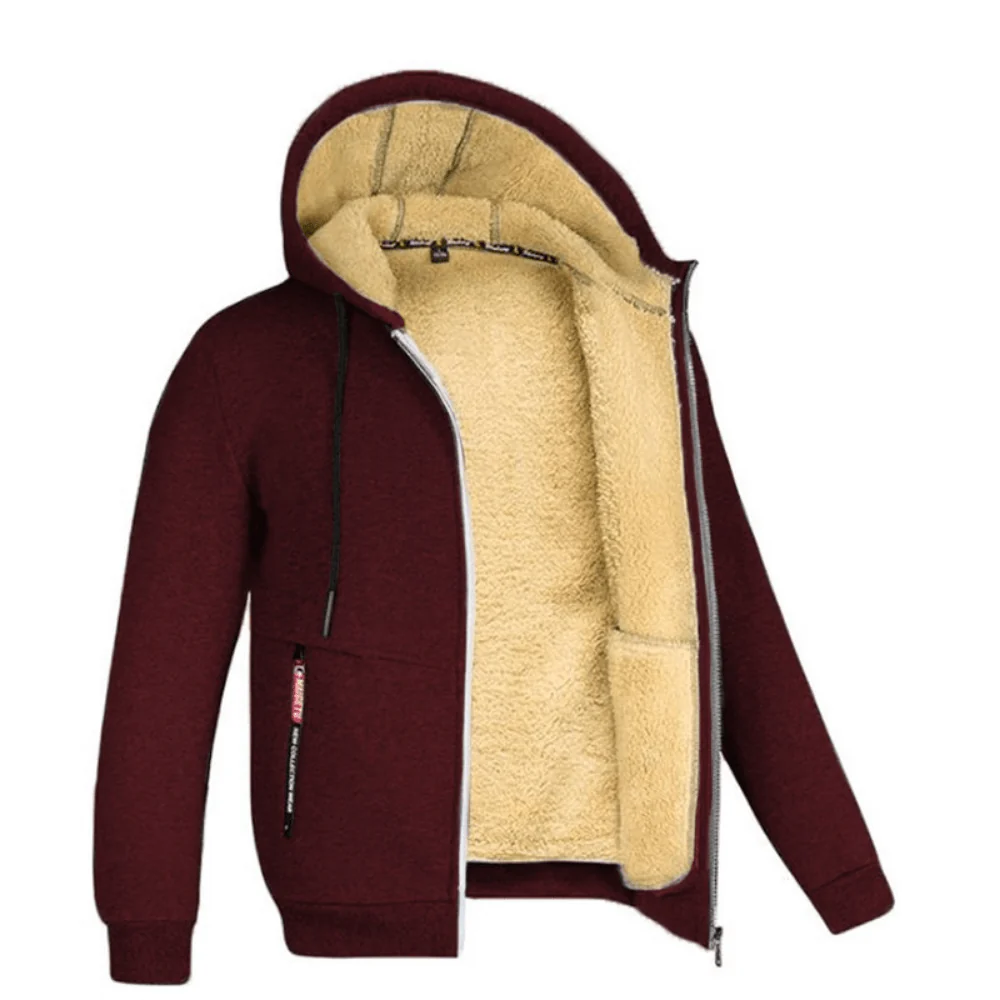 Théo | Bluza męska z kapturem ocieplana - Image 8