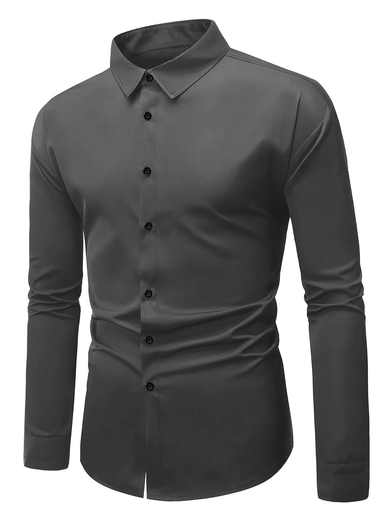 Tomasz | Koszula męska slim fit z długim rękawem - Image 11