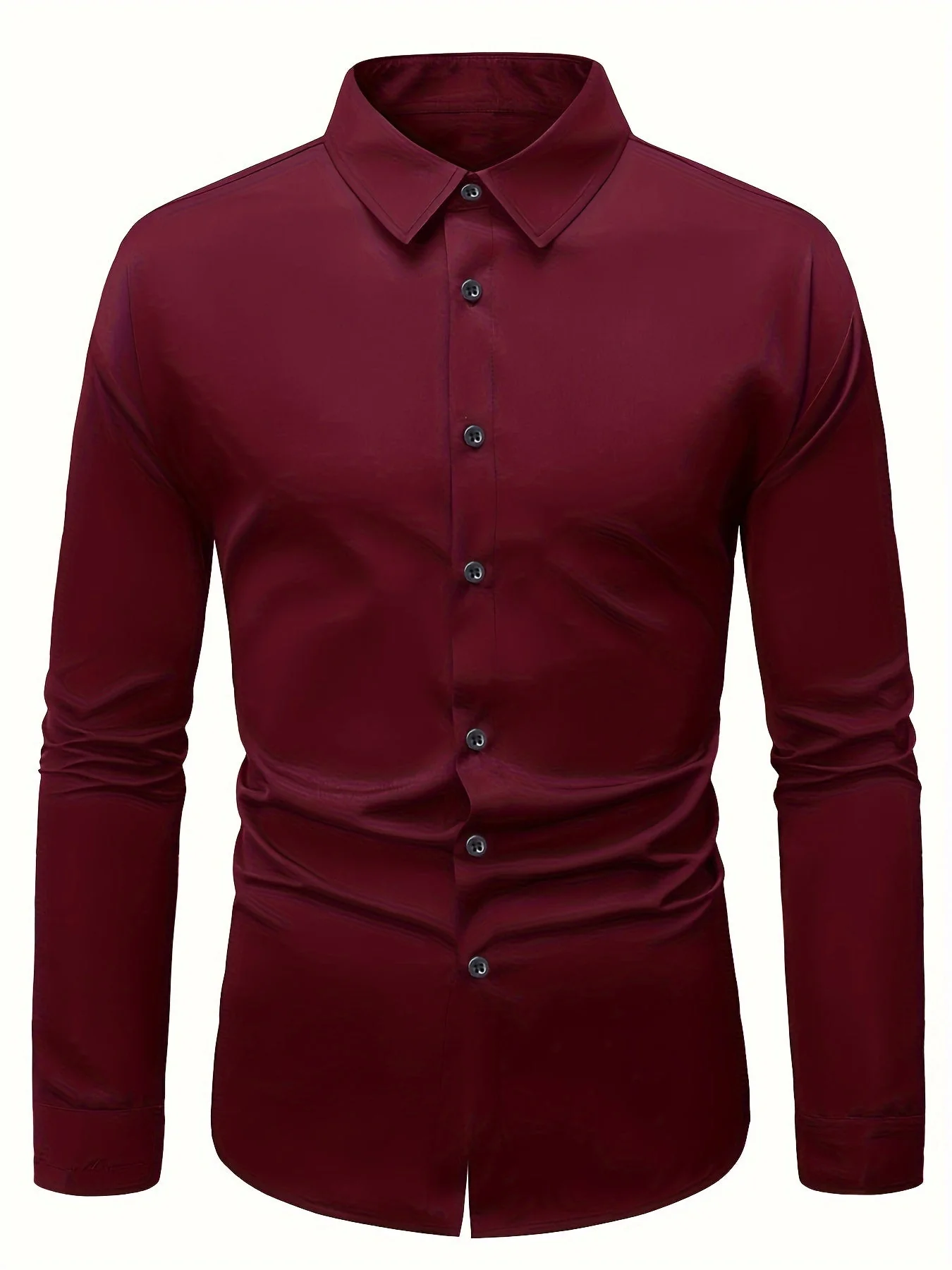 Tomasz | Koszula męska slim fit z długim rękawem - Image 9