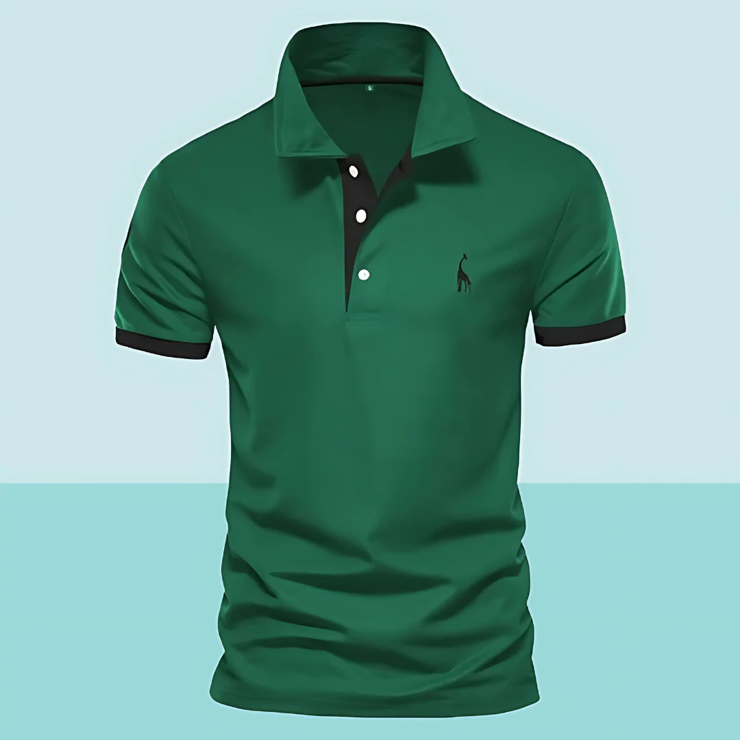 Wojciech | Casualowa koszulka polo męska - Image 5