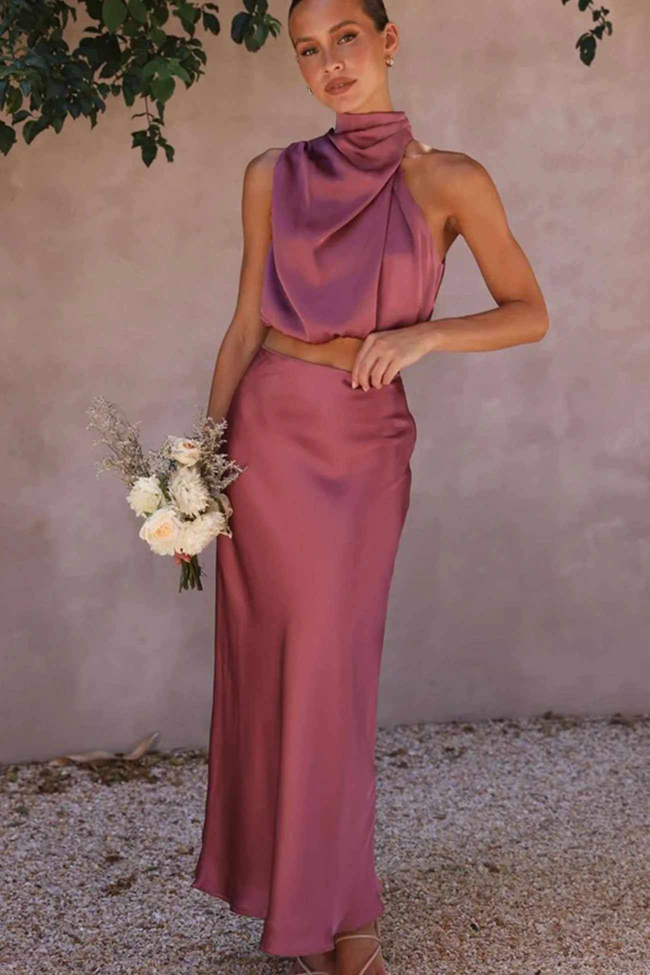 Zdzisława | Elegancki komplet damski dwuczęściowy - Image 11